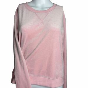 Alya Pink Crewneck Sweatshirt Small